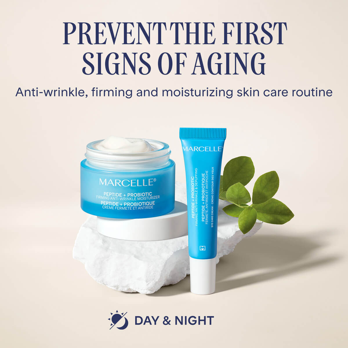Peptide + Probiotic Firming Anti-Wrinkle Moisturizer – Marcelle