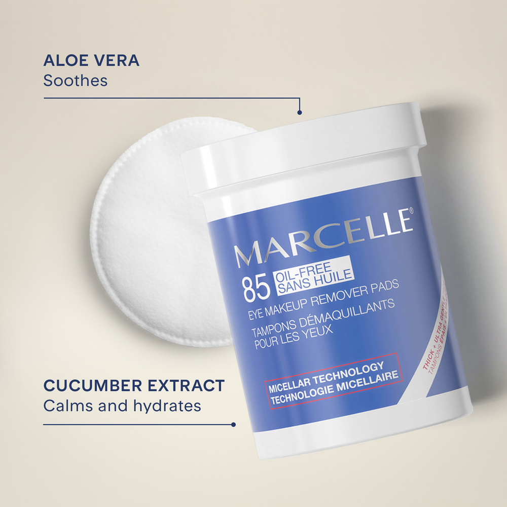 Shop Oil-Free Eye Makeup Remover Pads from Marcelle for CA$10.95