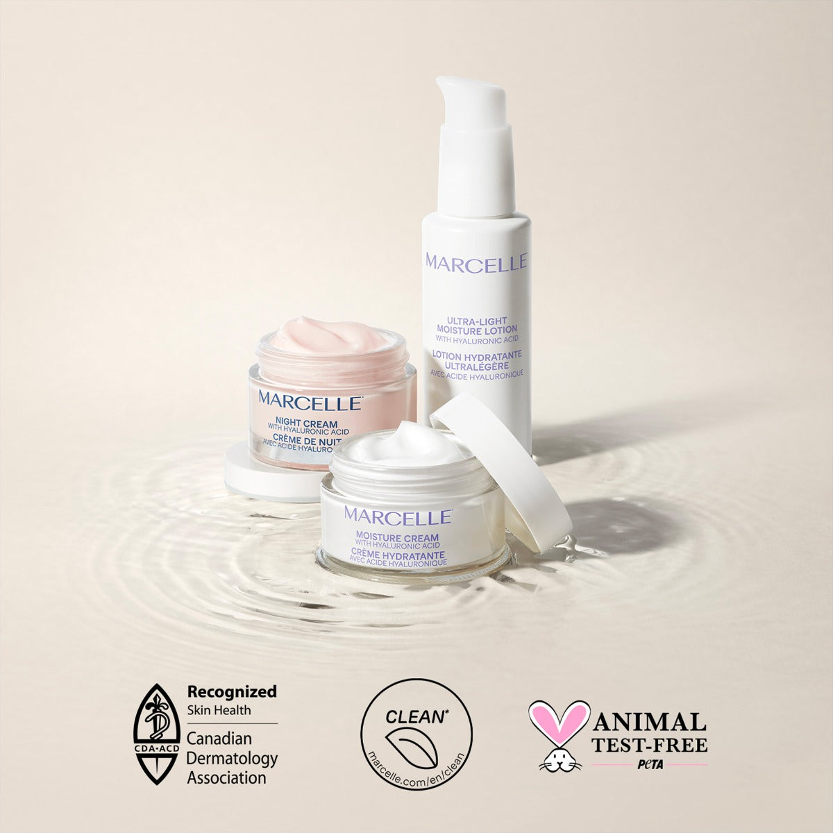 MODERE MOISTURIZING LOTION 3本セット Ultra-Light Moisture Lotion – Marcelle