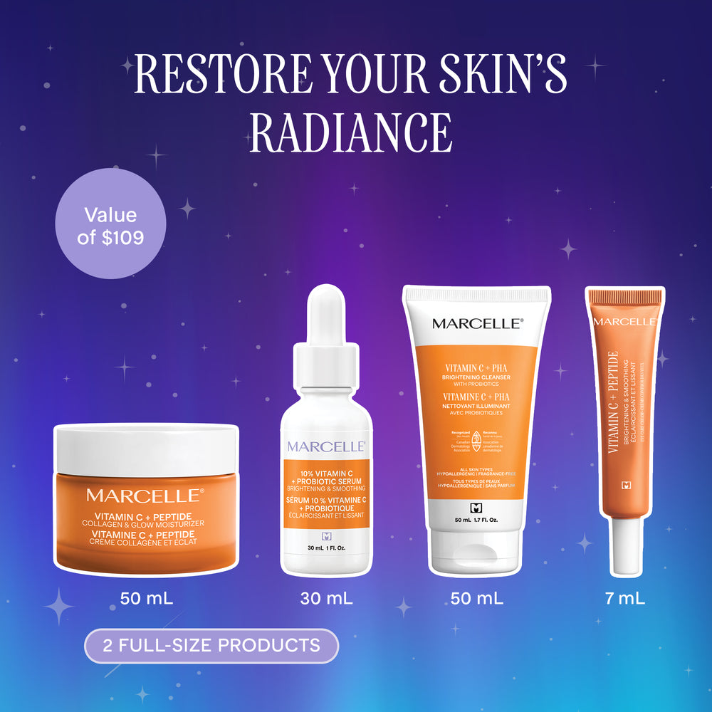 Vitamin C Glow-Boosting Routine