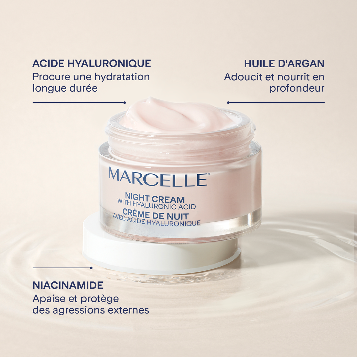 Night Cream 50ml – Marcelle