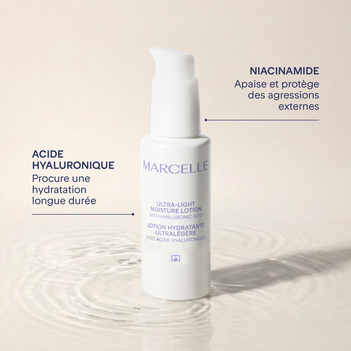 Ultra-Light Moisture Lotion – Marcelle