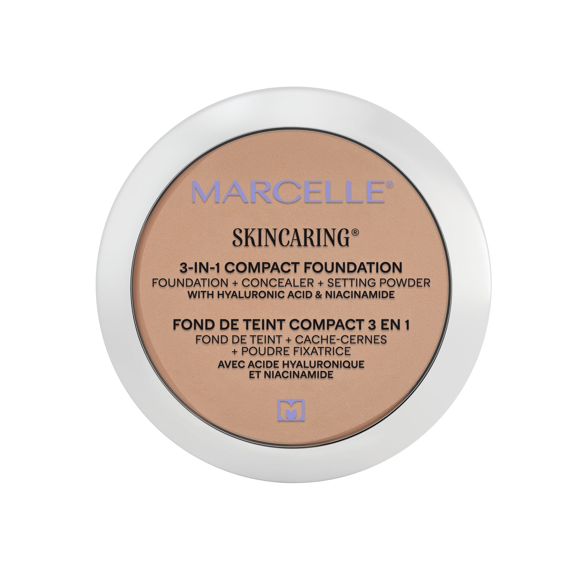 Skincaring 3-in-1 Compact Foundation – Marcelle