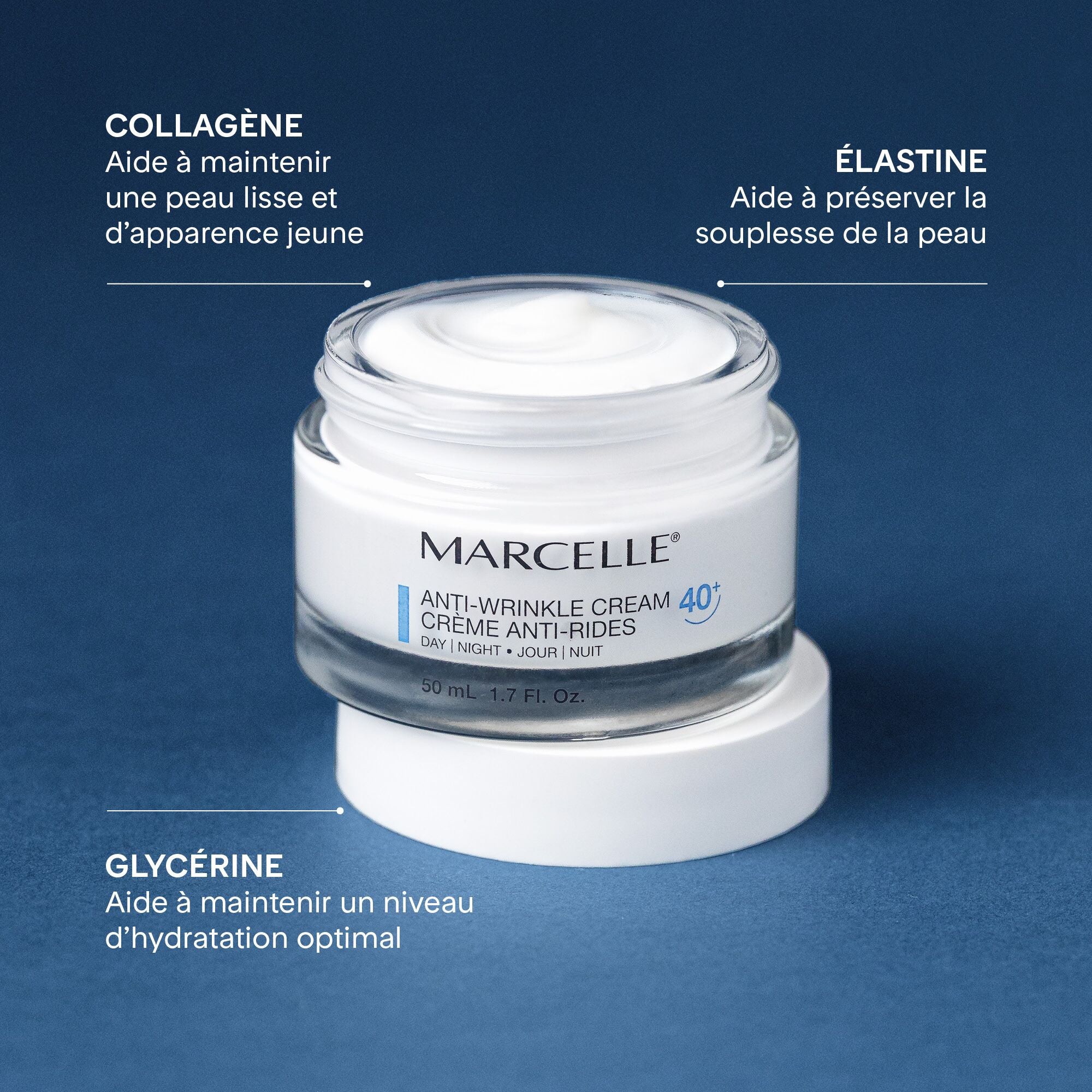 Buy Anti-wrinkle cream 40+ by Marcelle for CA$19.95