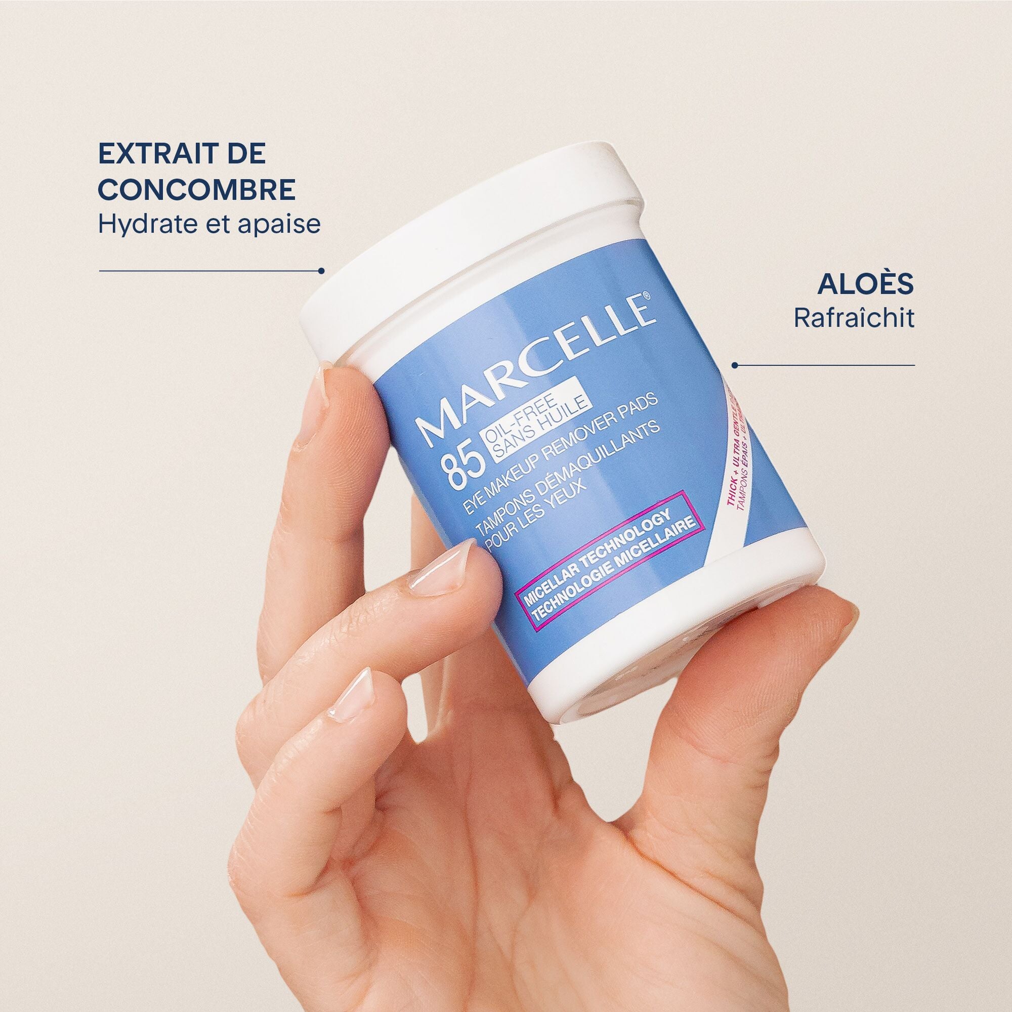 Shop Oil-Free Eye Makeup Remover Pads from Marcelle for CA$10.95