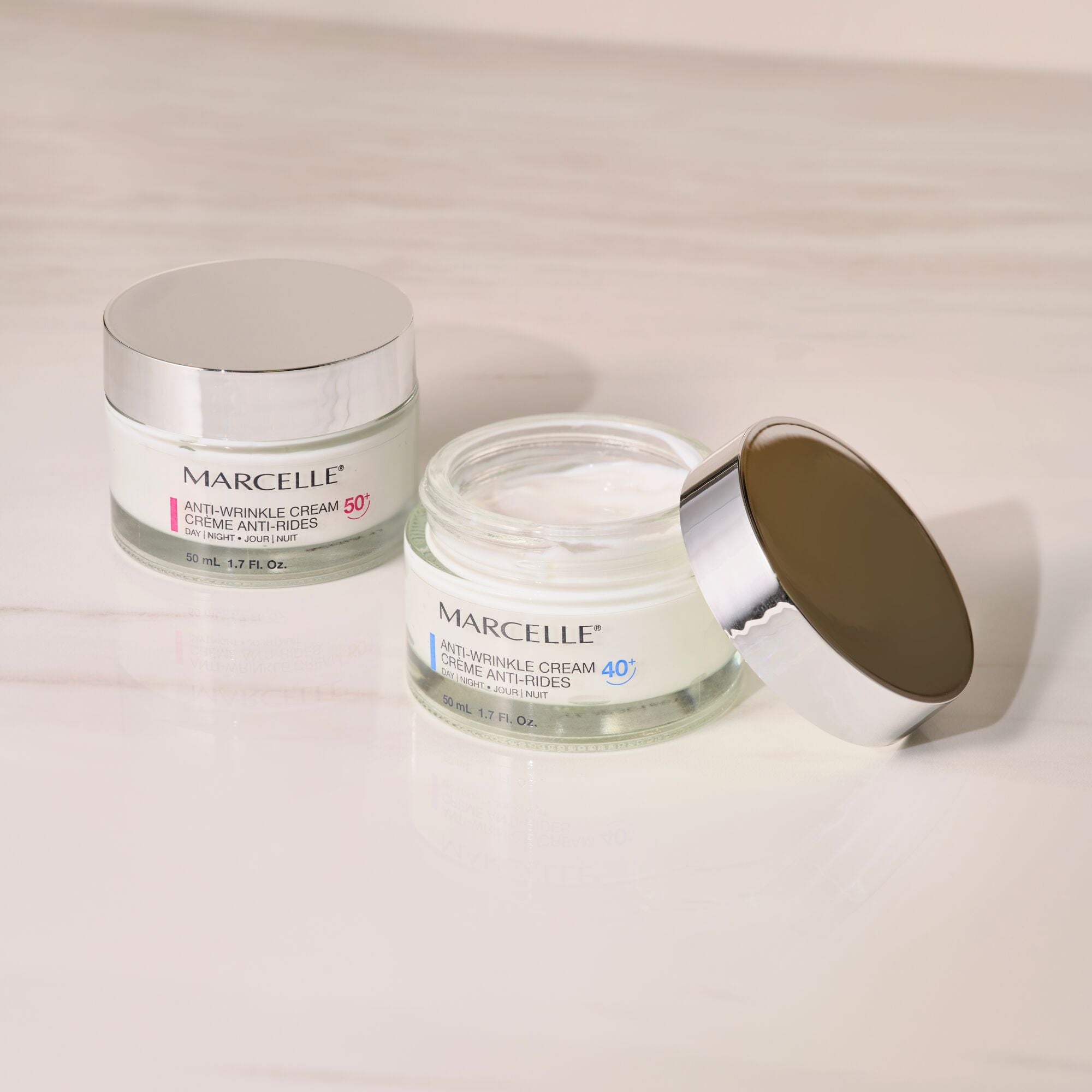 Shop Anti-wrinkle cream 50+ by Marcelle for CA$21.95