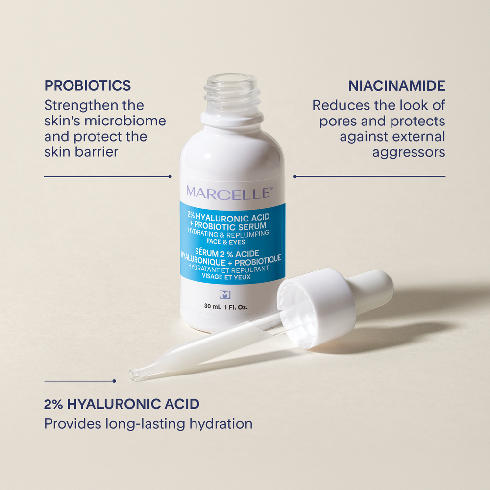 MULTI SERUM Guardian 50mL 2本セット　ステラルクス 2% Hyaluronic Acid + Probiotic Serum - 30mL – Marcelle