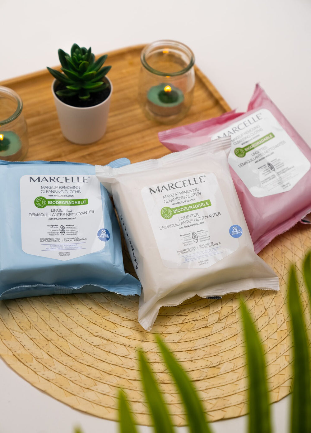 Biodegradable and Recyclable Hydrating Cleansing Cloths  