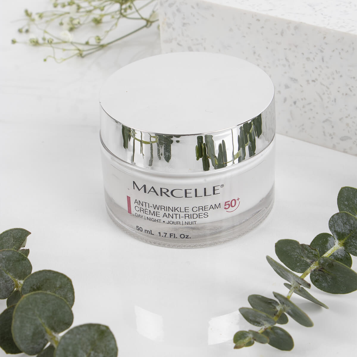 Shop Anti-wrinkle cream 50+ by Marcelle for CA$21.95