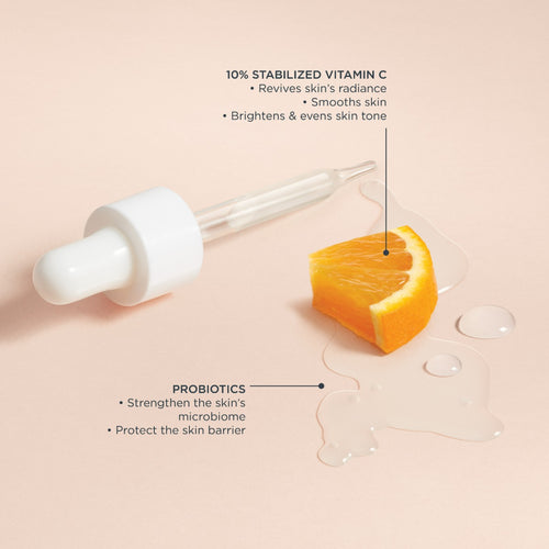 10% Vitamin C + Probiotic Serum - 30 mL